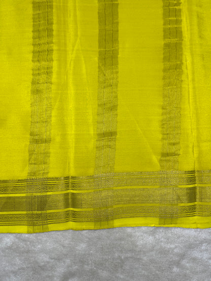 Pure Mysore crepe saree-120 Gsm(1100601)