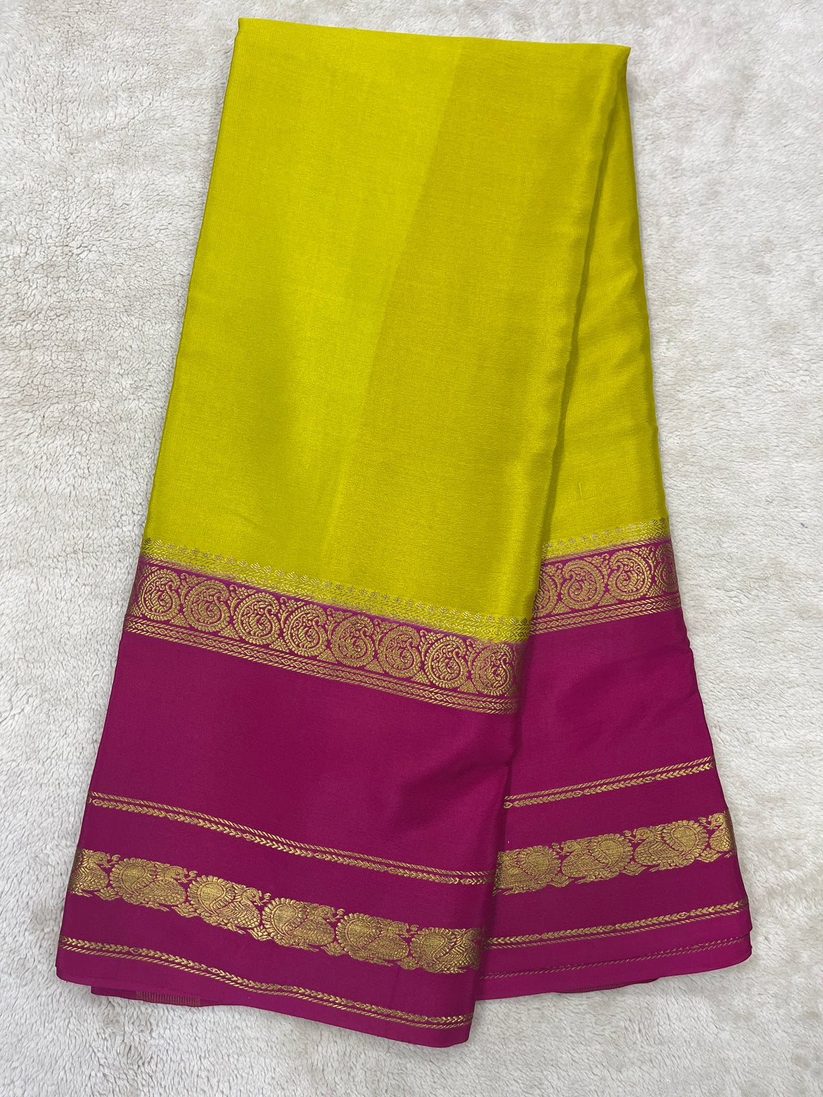 Pure crepe Mysore silk 120 GSM ( 110861 )
