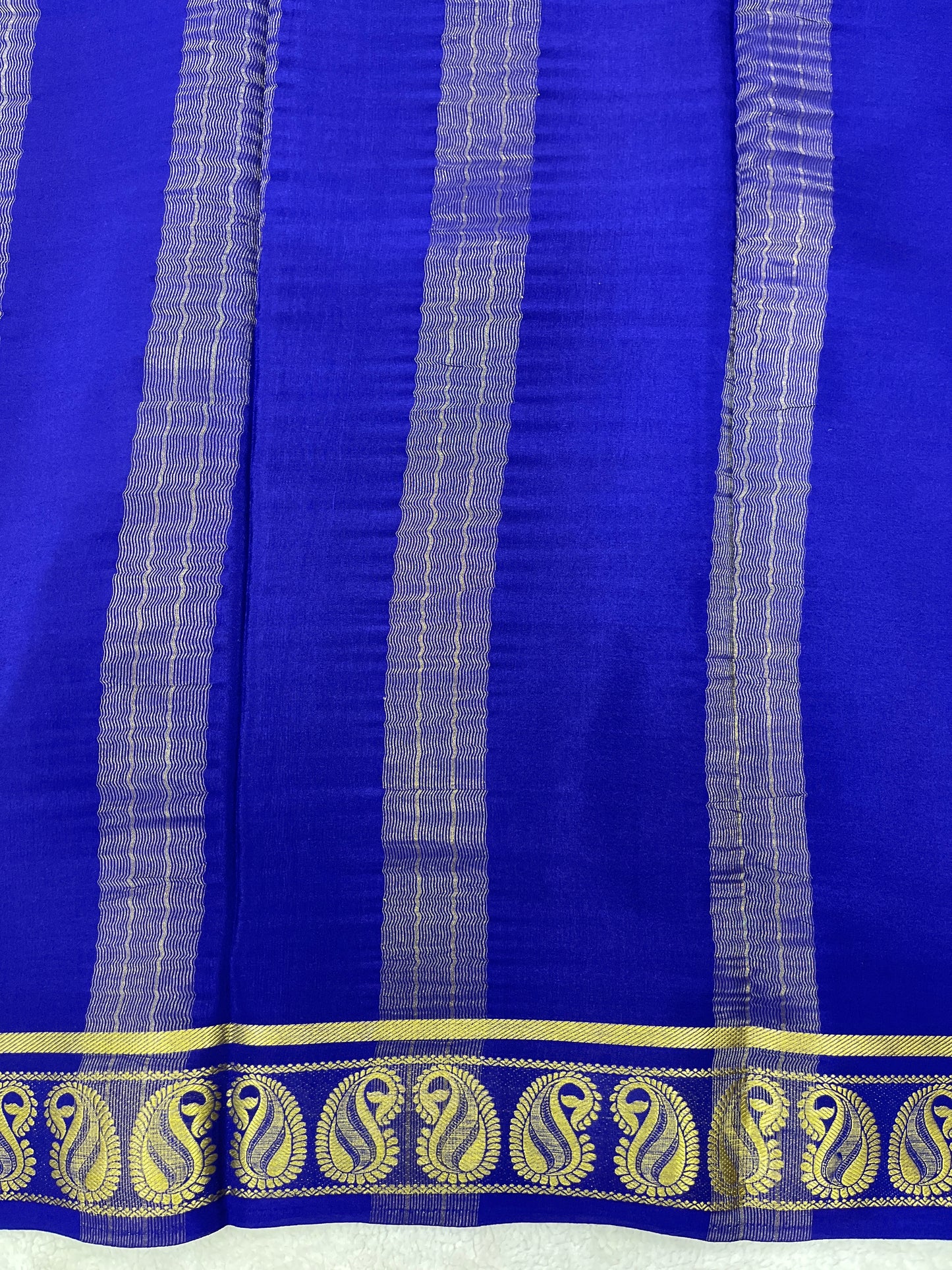 Pure crepe Mysore silk saree-120 Gsm(1104001)