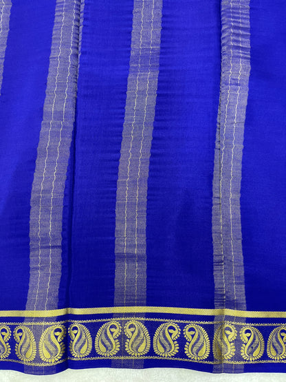 Pure crepe Mysore silk saree-120 Gsm(1104001)