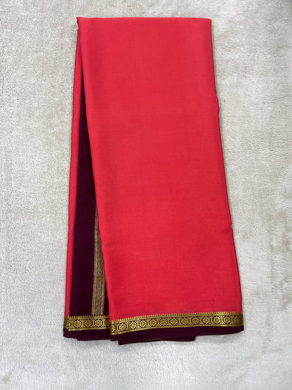Pure crepe Mysore silk-kalpana cont- 120GSM (16277316)