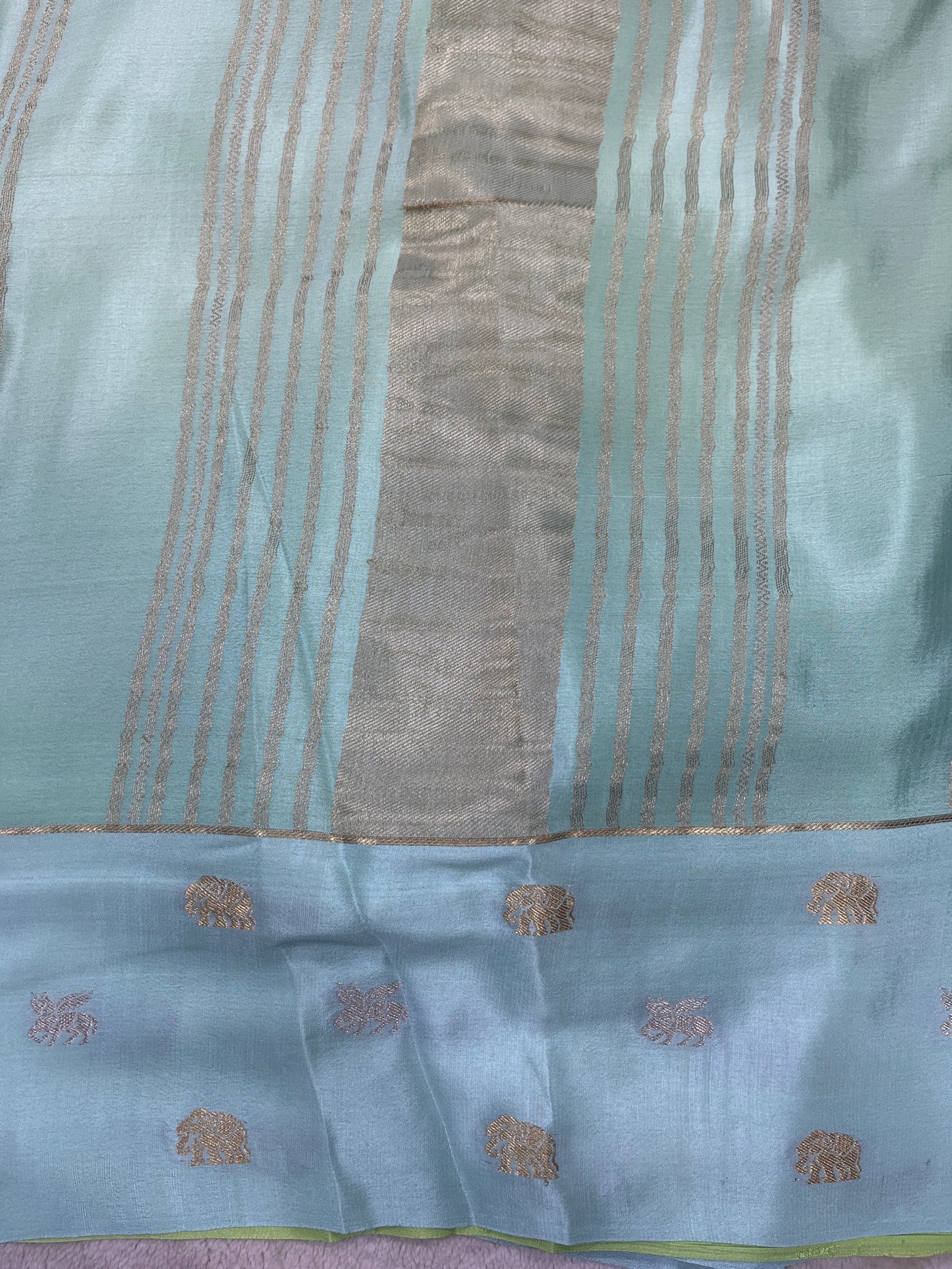 Pure crepe Mysore silk-SVS/KD/BOR(15080802)