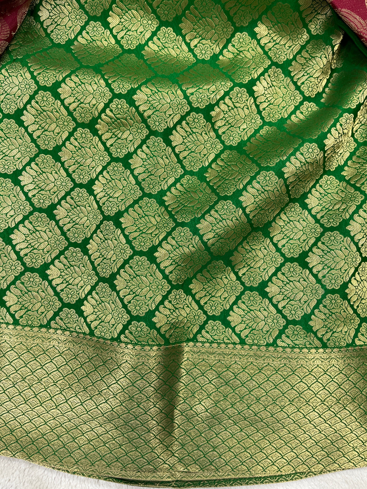 Pure crepe Mysore silk