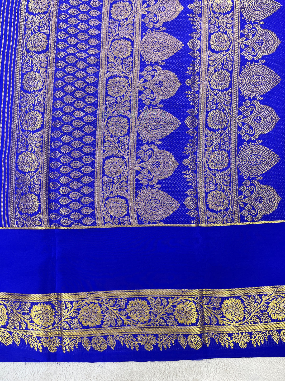 Pure Mysore silk saree 1463631 ( 150 GSM )