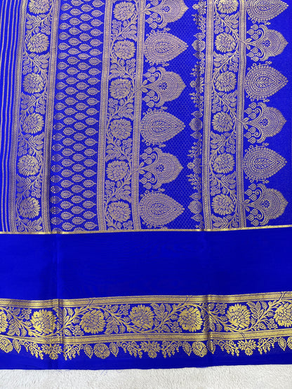 Pure Mysore silk saree 1463631 ( 150 GSM )