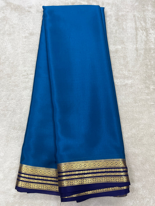 Pure crepe Mysore silk saree 13105585 (70gsm)