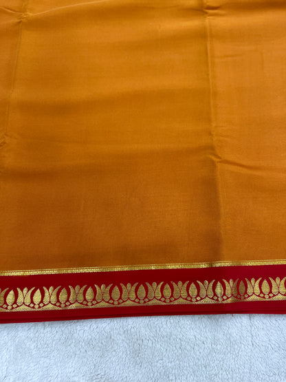 Sliver Based Zari Pure Mysore Silk Saree