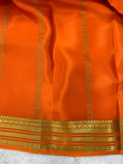 Pure crepe Mysore silk-Raksha Lines CP(131036402)