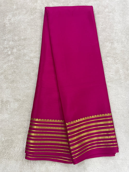 Pure crepe Mysore silk-2 Lines 100 Gsm(110865)