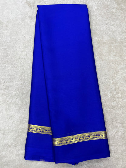 Pure crepe Mysore silk saree 26387301 (70gsm)