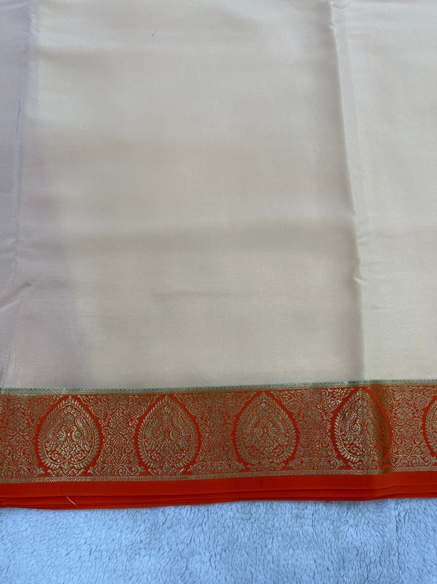 Sliver Based Zari Pure Mysore Silk Saree