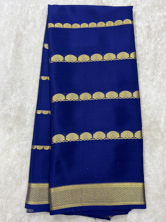 Pure Crepe Mysore Silk all checks - 1145317