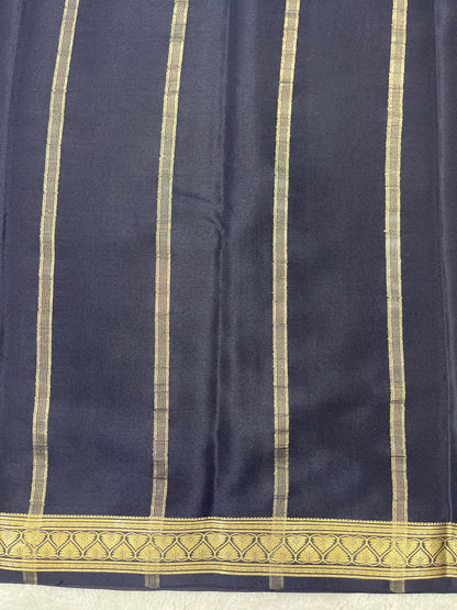 Pure crepe Mysore silk saree 13106331 (70gsm)