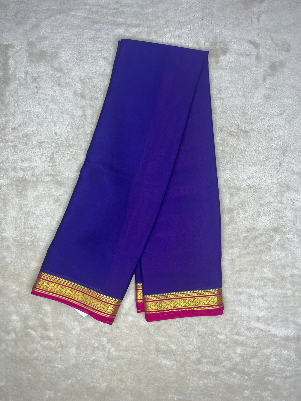 Pure crepe Mysore silk saree-70GSM (1103601)
