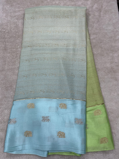 Pure crepe Mysore silk-SVS/KD/BOR(15080802)