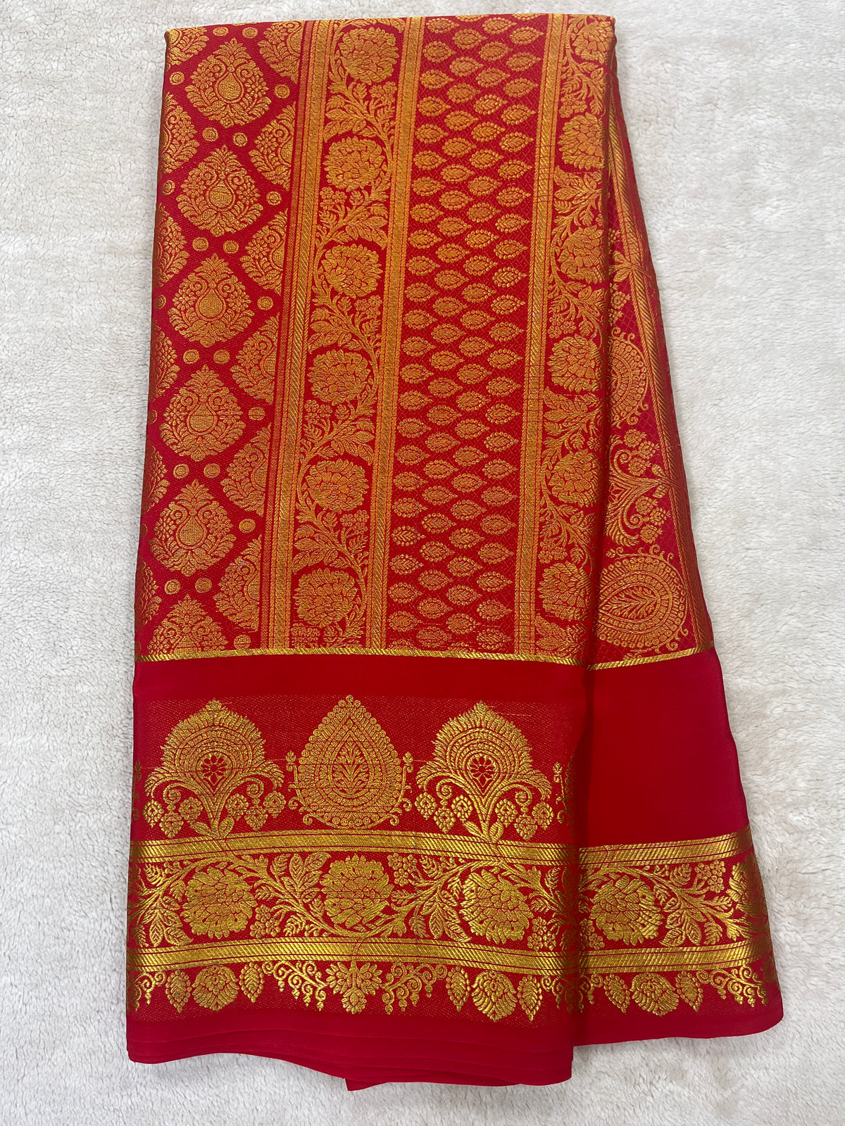 Pure Mysore silk saree 1463631(150 GSM)