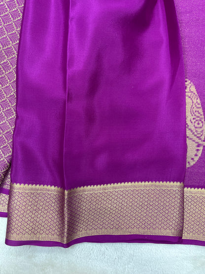 Pure crepe Mysore silk-Big Elephant(15112605)