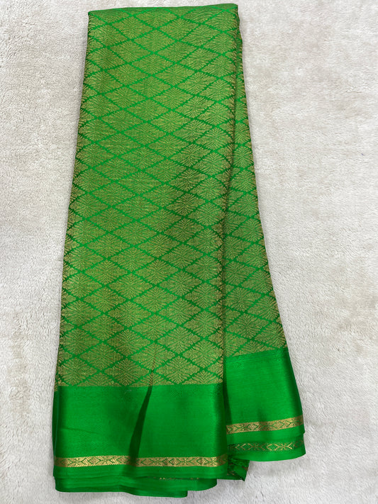 Pure crepe Mysore silk-Lav Ambani(15080814)