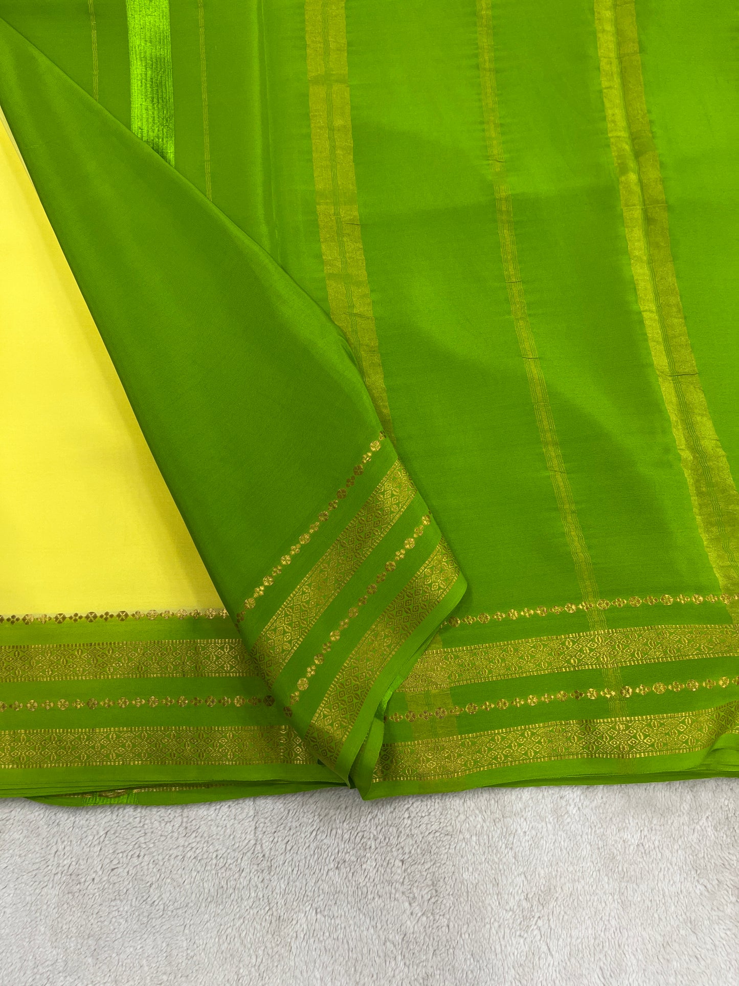 Sliver Based Zari Pure Mysore Silk Saree