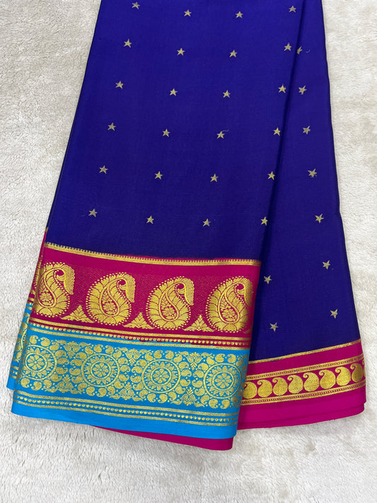 Pure crepe Mysore silk-KSIC Mango(1104901)