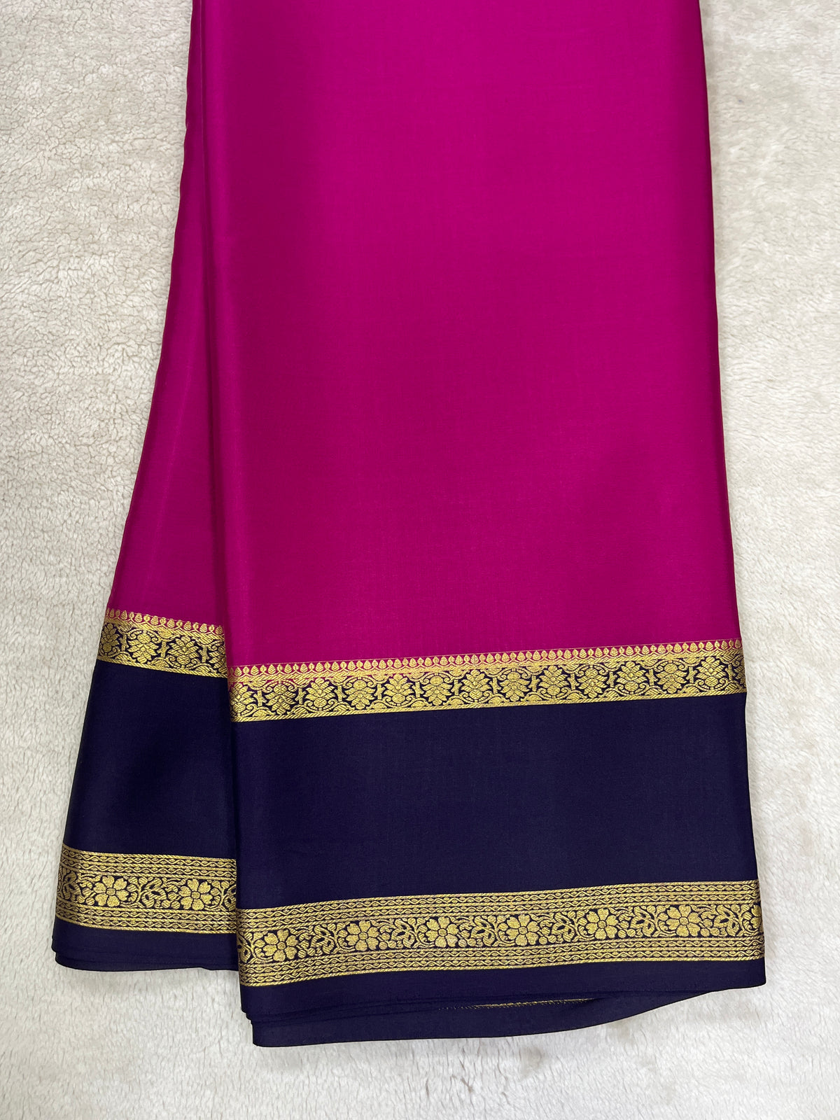 Pure crepe Mysore silk-Patli Design(26381136)
