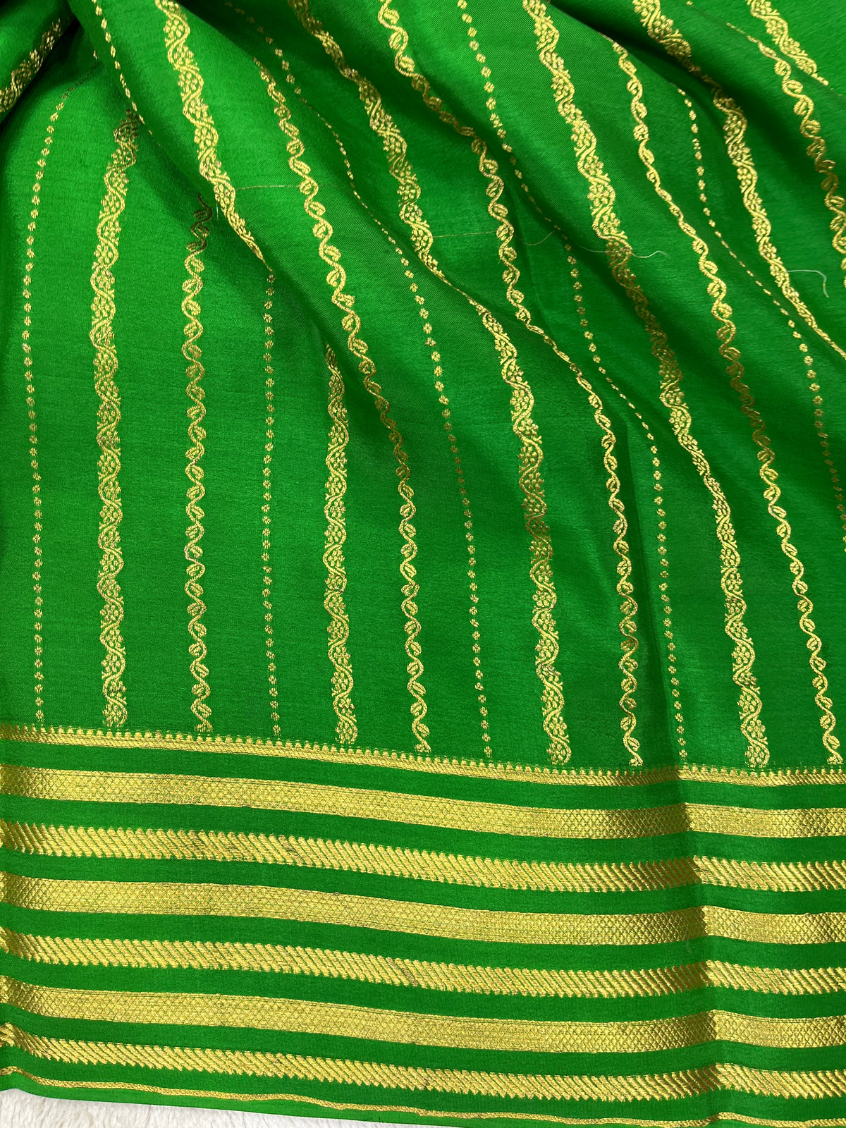 Pure Crepe Mysore silk- Butta(16271504)