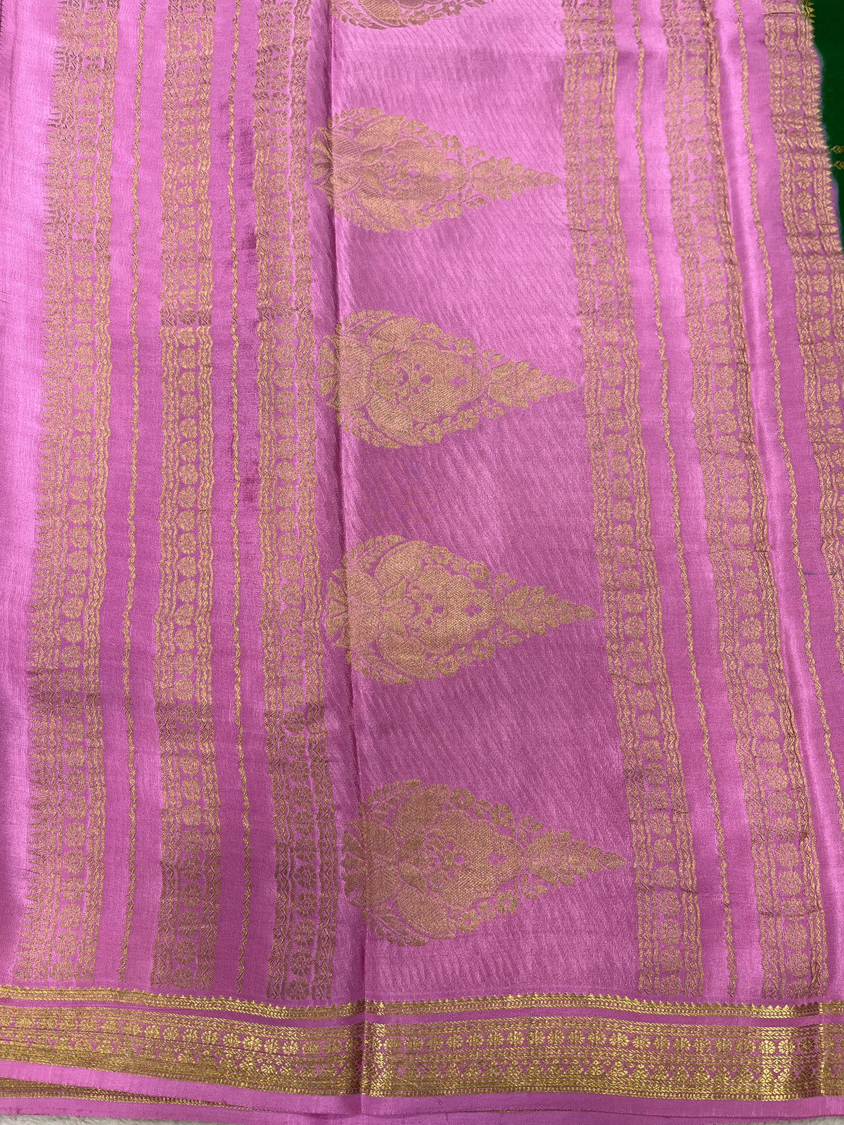 Pure Mysore crepe saree-120 GSM(1145313)