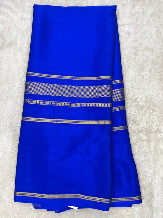 Pure Crepe Mysore Silk 3 D  - 1240031