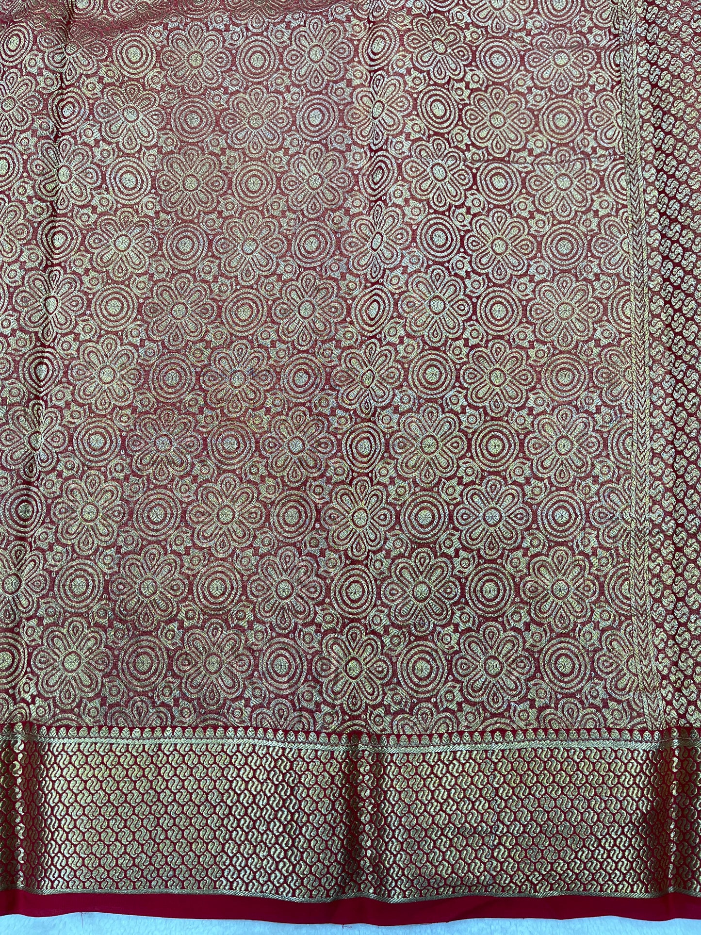 Pure crepe Mysore silk-Brocade(16271503)
