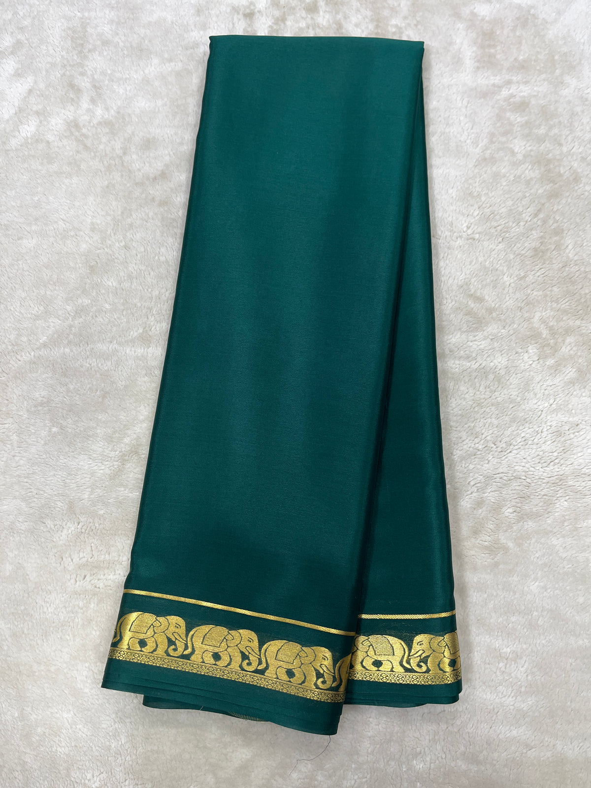 Pure crepe Mysore silk saree 13106103