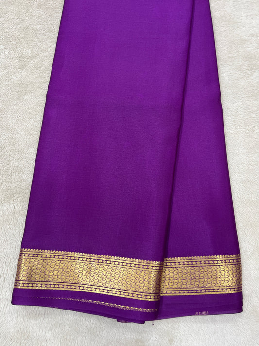 Pure crepe Mysore silk-Trisha Self(16275510)