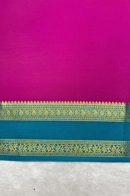 Pure Mysore crepe - partly Pallu ( 16274304)