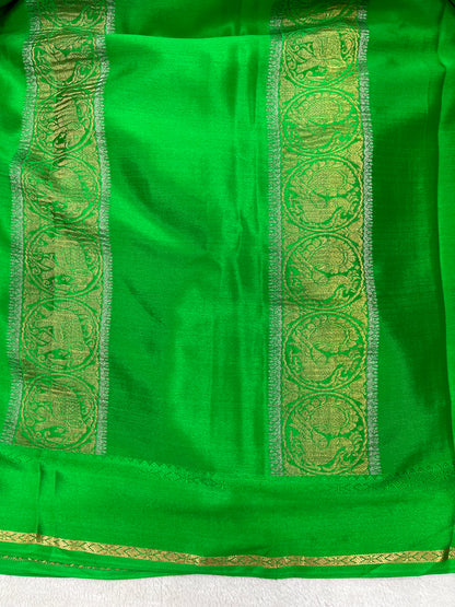 Pure crepe Mysore silk-Lav Ambani(15080814)