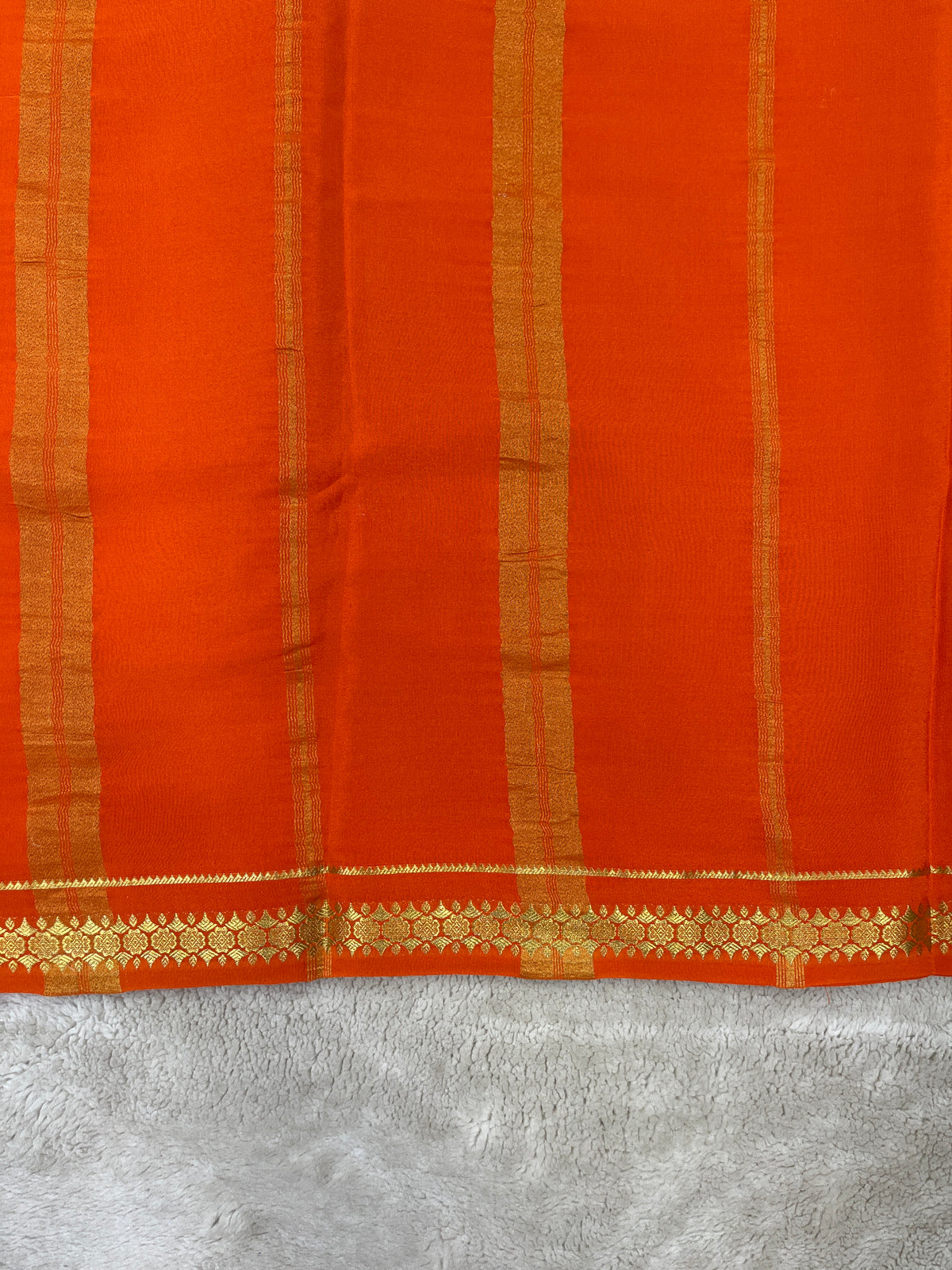 Pure Mysore Silk Saree-(145532)