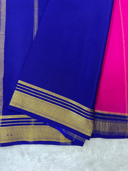 Pure Mysore silk saree- (1435776)