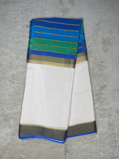 Pure crepe Mysore silk saree_120GSM(15080813)