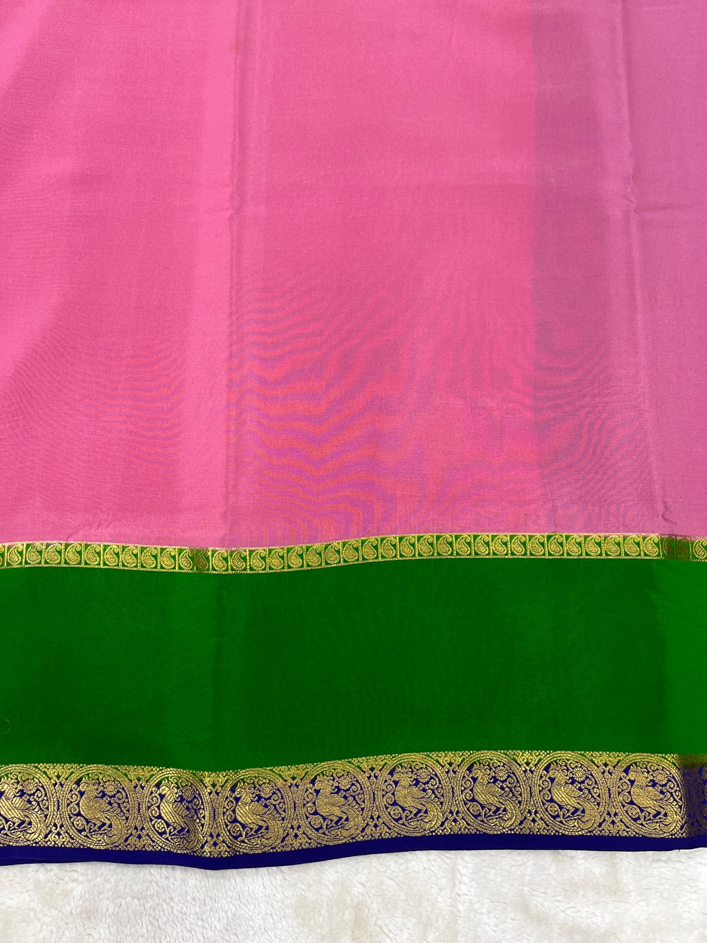 Sliver zari Mysore silks saree