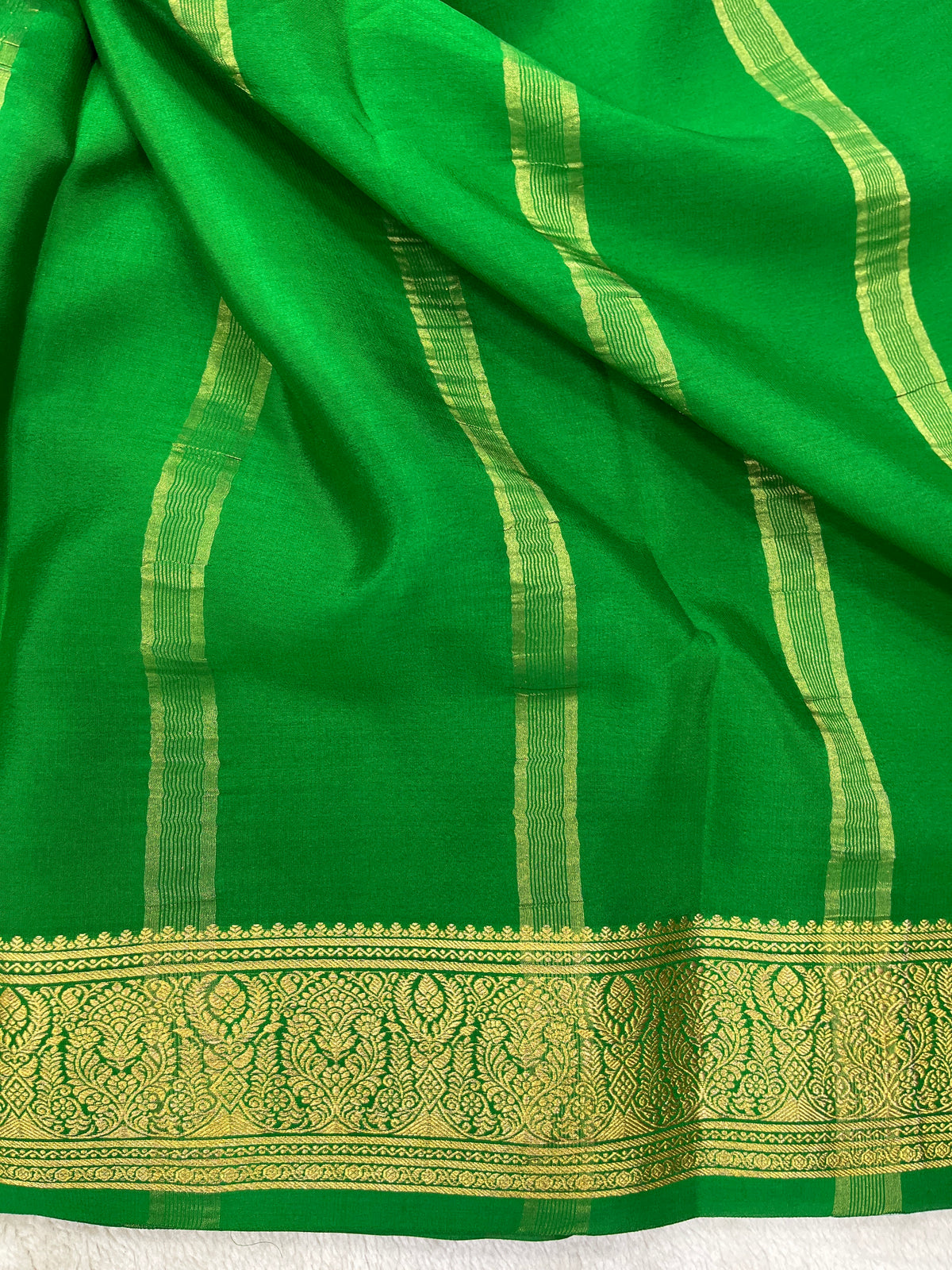 Pure crepe Mysore silk- Gajalakshmi(16275405)