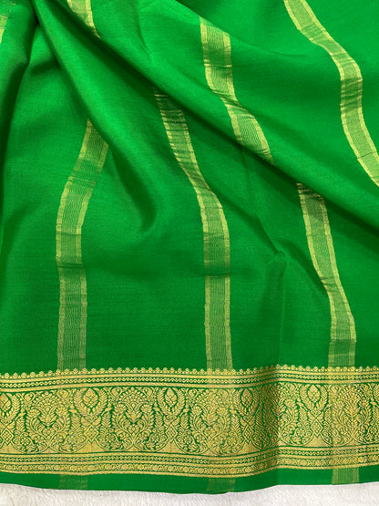 Pure crepe Mysore silk- Gajalakshmi(16275405)