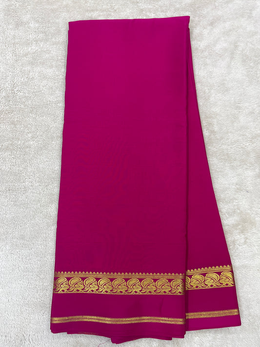 Pure crepe Mysore silk 120 GSM (110861)