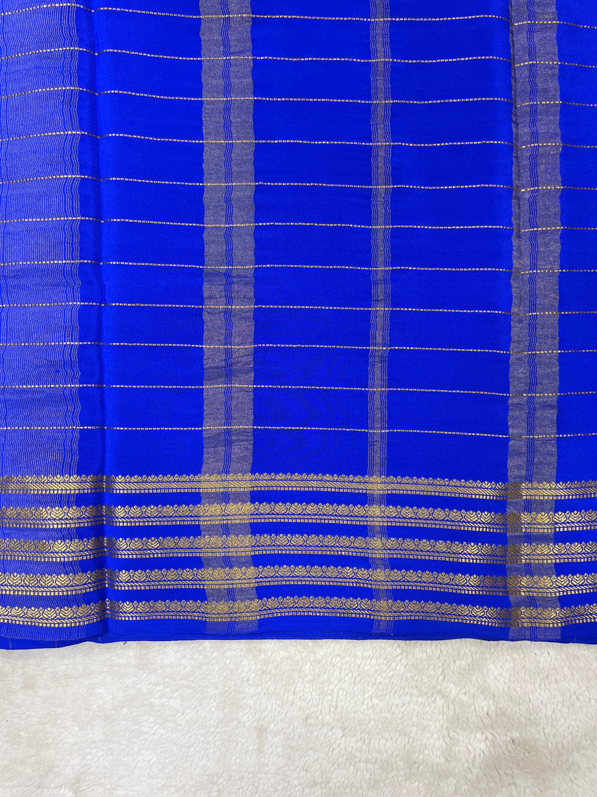 Pure Mysore silk saree -(144662)