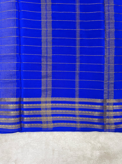 Pure Mysore silk saree -(144662)
