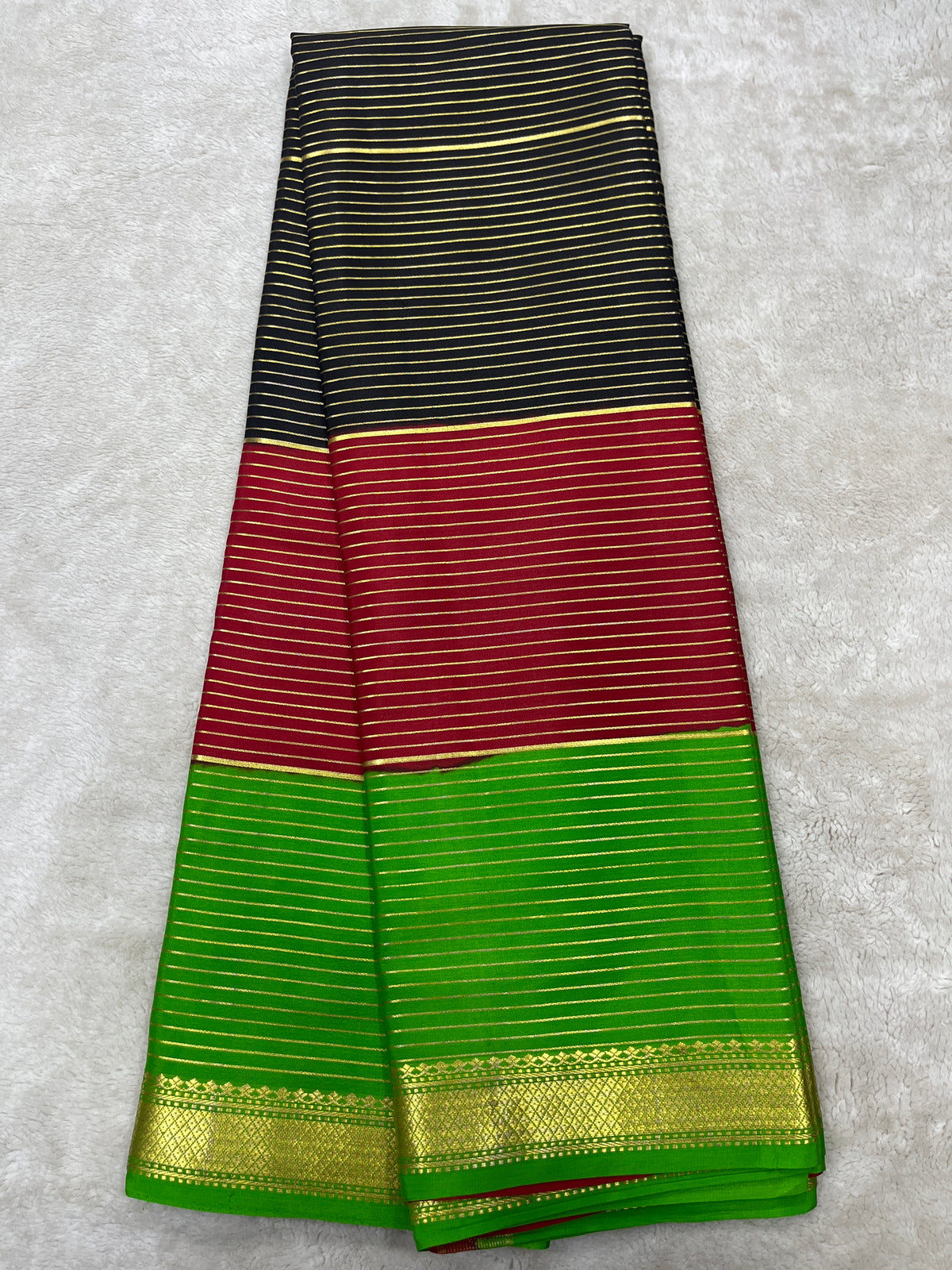 Pure crepe Mysore silk saree 26386509 (70gsm)