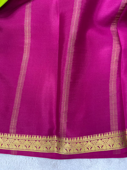 Pure crepe Mysore silk-Piping Contrast(1103601)