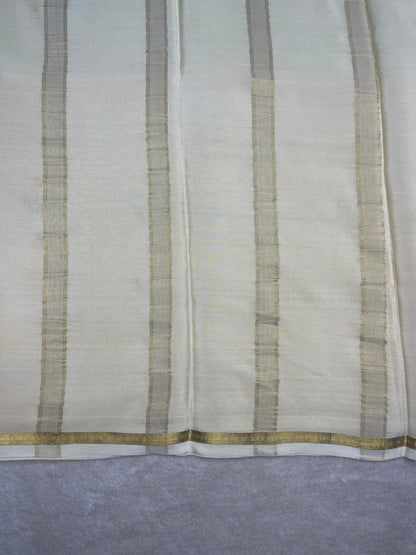 Pure crepe Mysore silk saree-120Gsm(16271506)