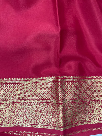 Pure crepe Mysore silk-Janu Ptd(26381134)