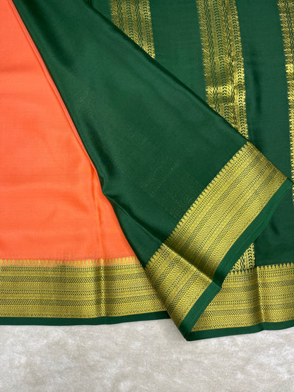 Pure Mysore crepe saree-120 GSM