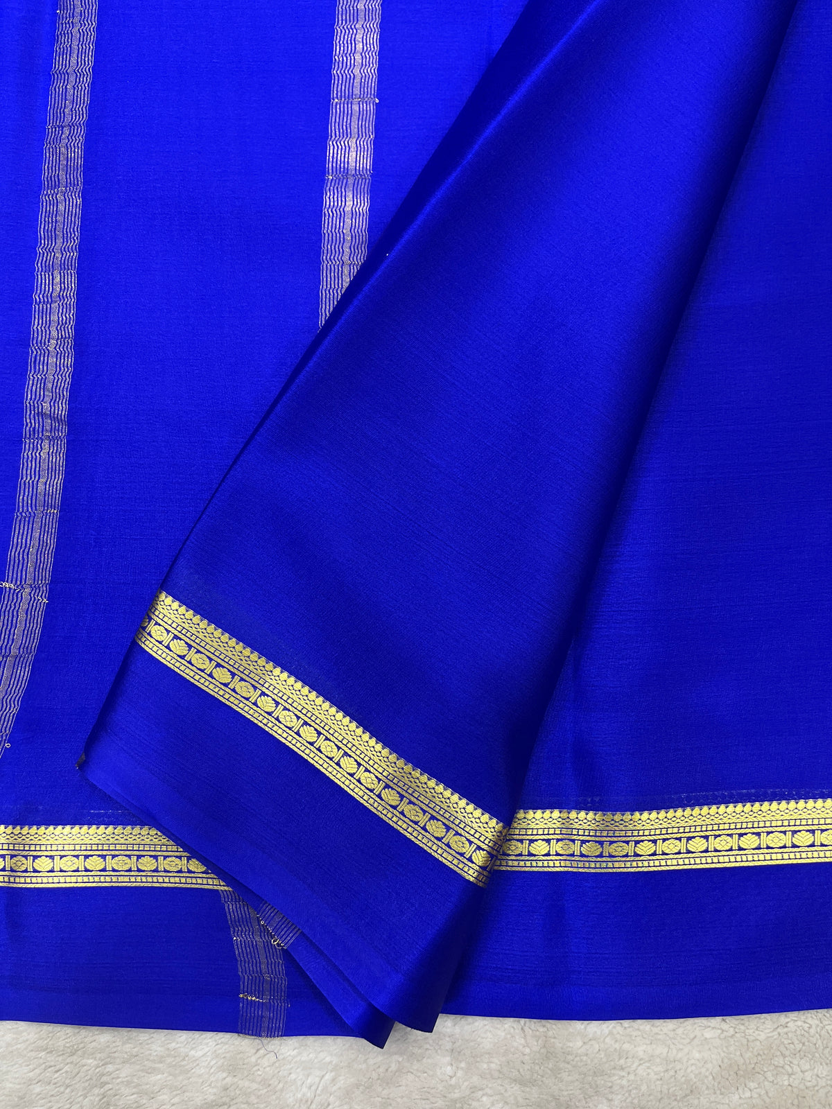 Pure crepe Mysore silk saree 26387301 (70gsm)