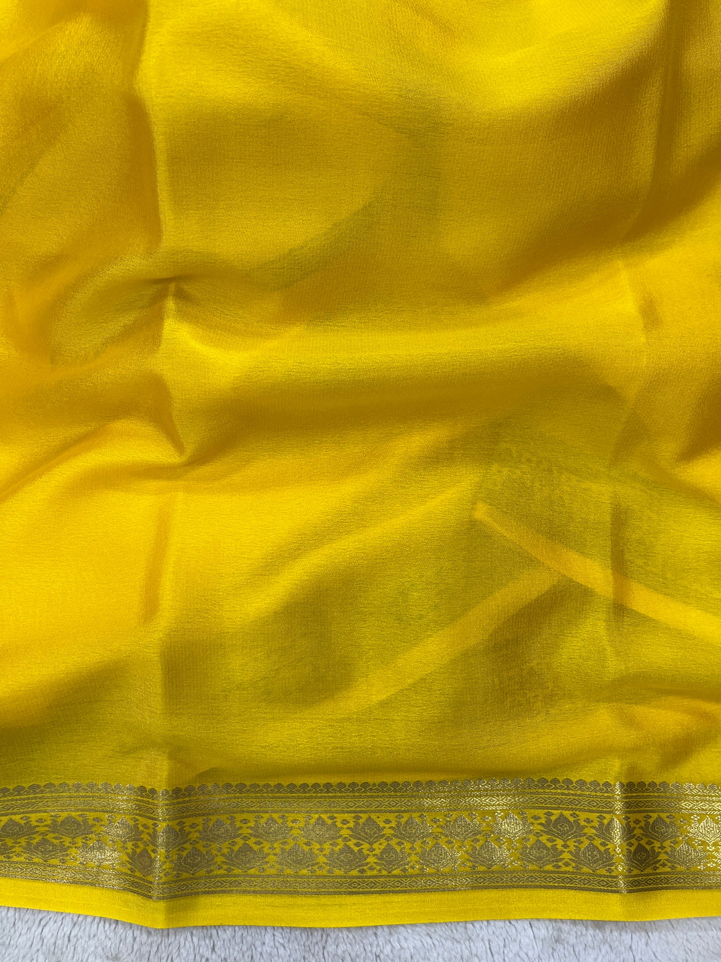 Pure crepe Mysore silk- Trisha 2 Self(16275513)