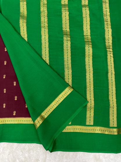 Pure Crepe Mysore Silk - 1627219